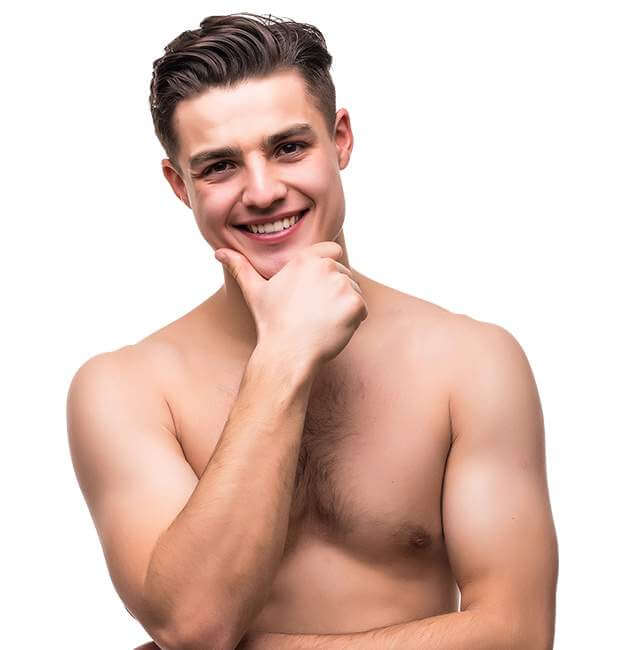 Depilación Láser Rostro + Cuello Anterior Hombre