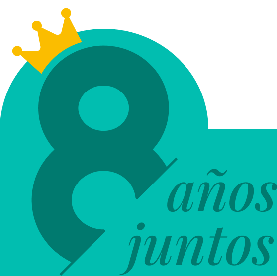 8 años juntos